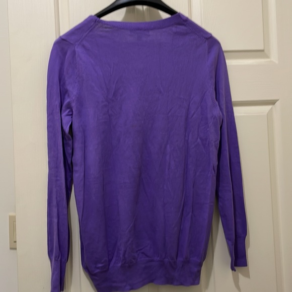Gap purple long sleeve sweater (sz m) - Picture 8 of 8